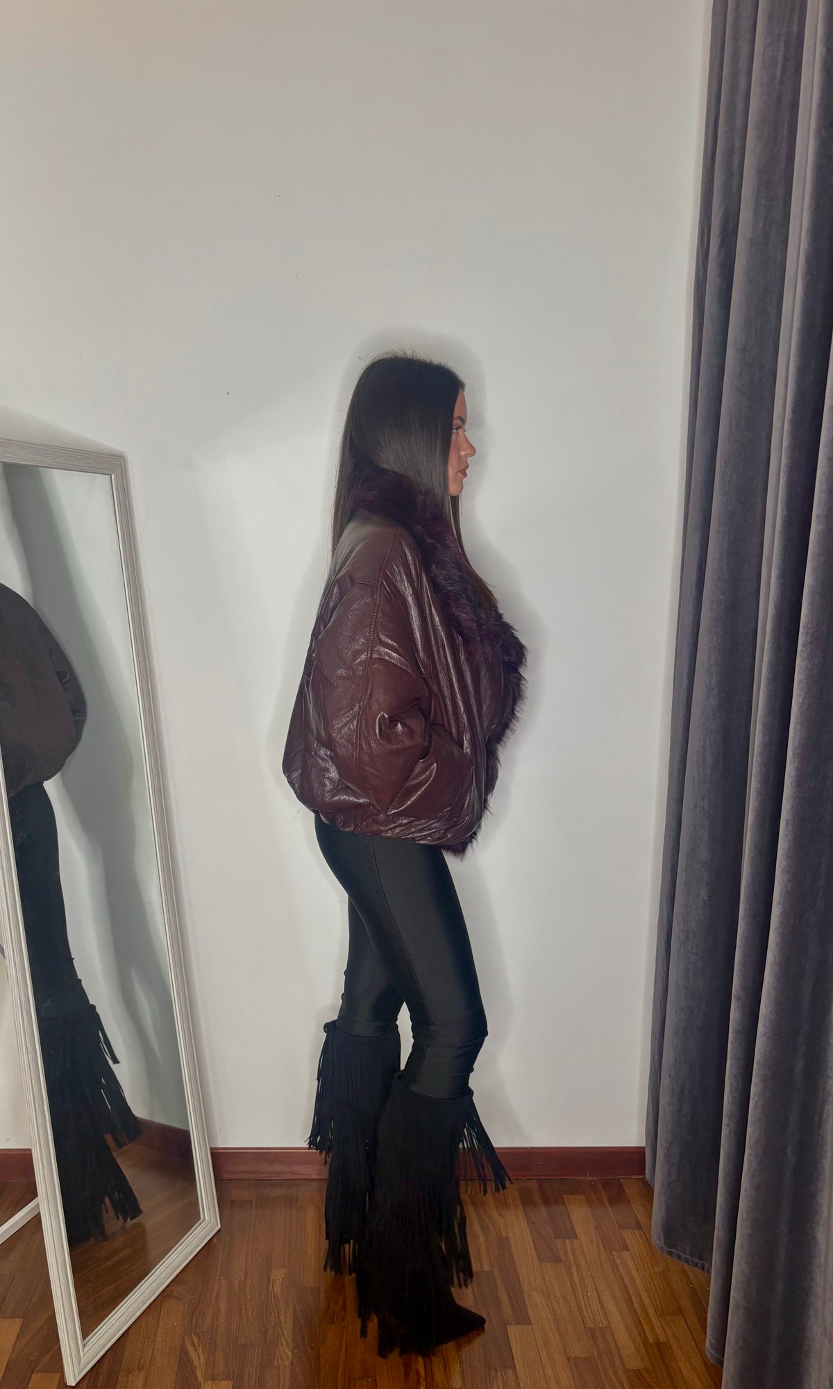Pelliccia eco reversibile Giorgie