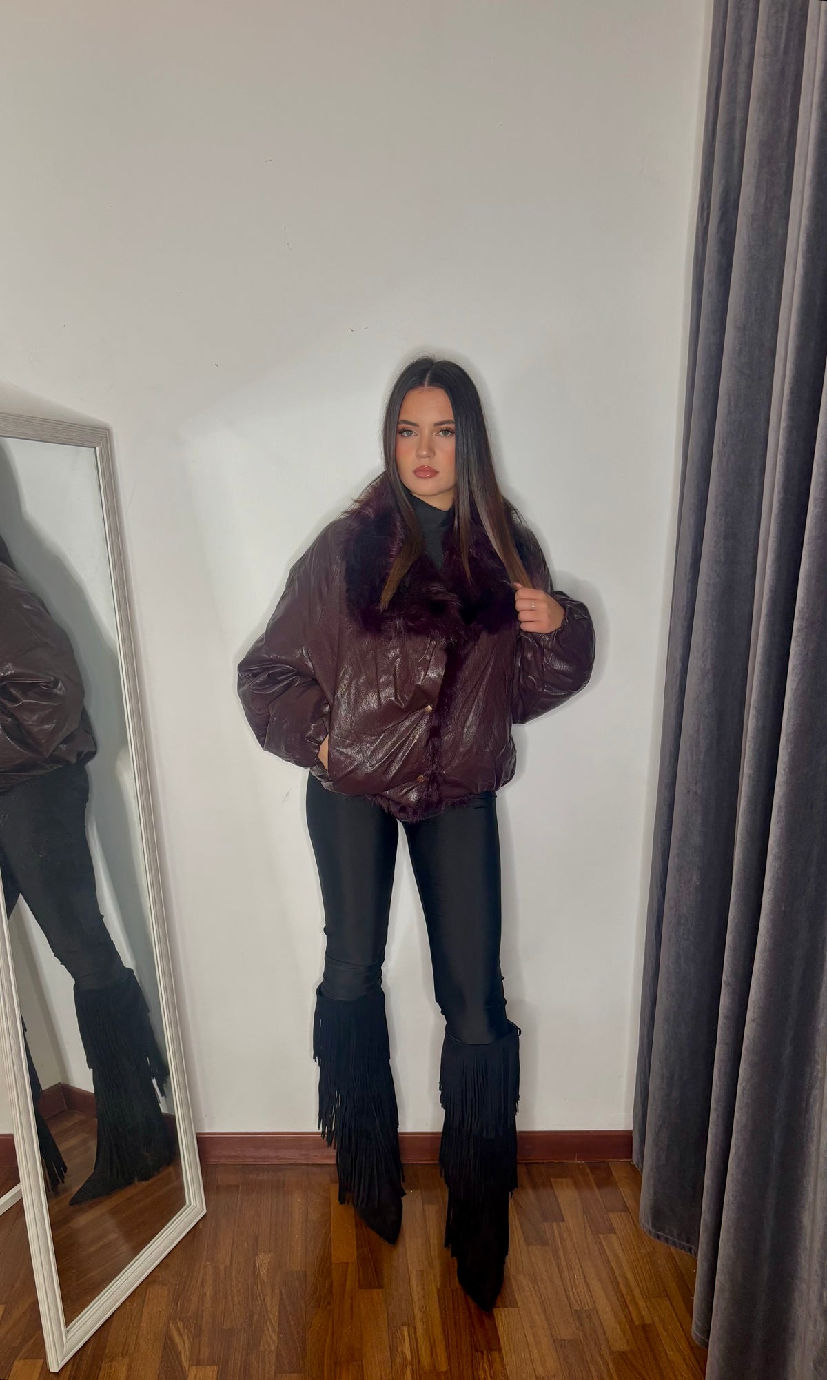 Pelliccia eco reversibile Giorgie