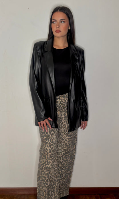 Blazer ecopelle