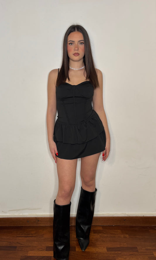 Abito/tutina bustier