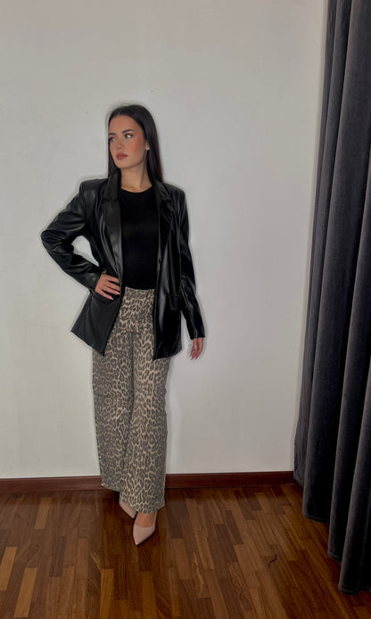 Blazer ecopelle
