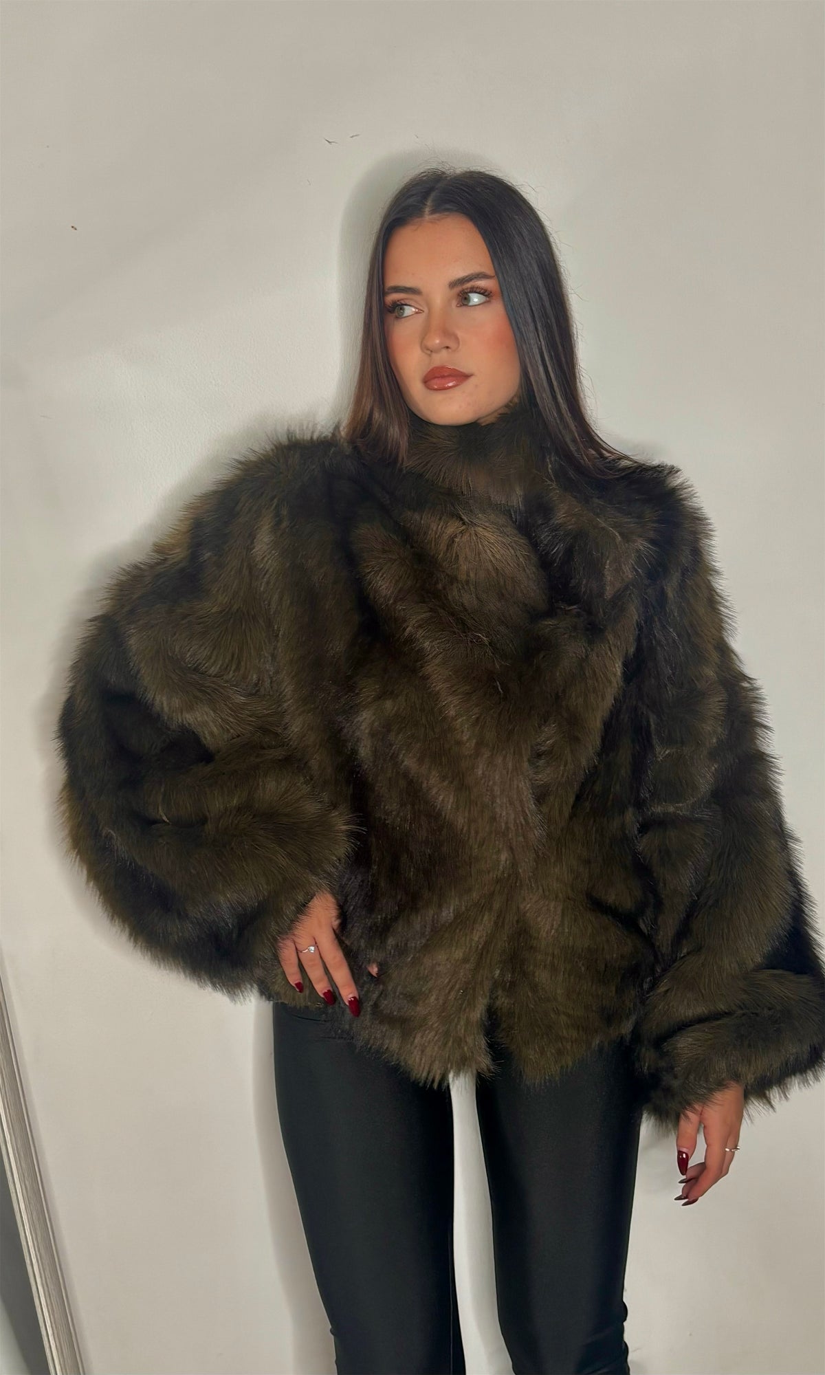 Pelliccia eco reversibile Giorgie