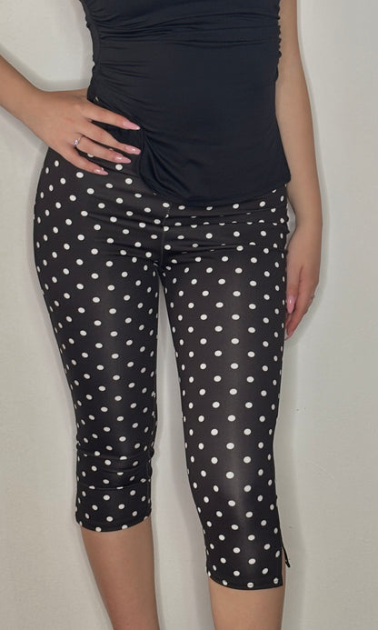 Pantalone Capri pois