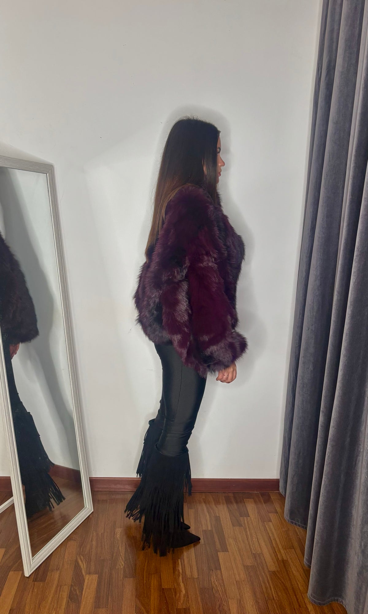 Pelliccia eco reversibile Giorgie