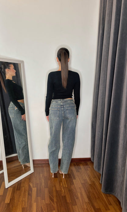 Jeans Farfalla
