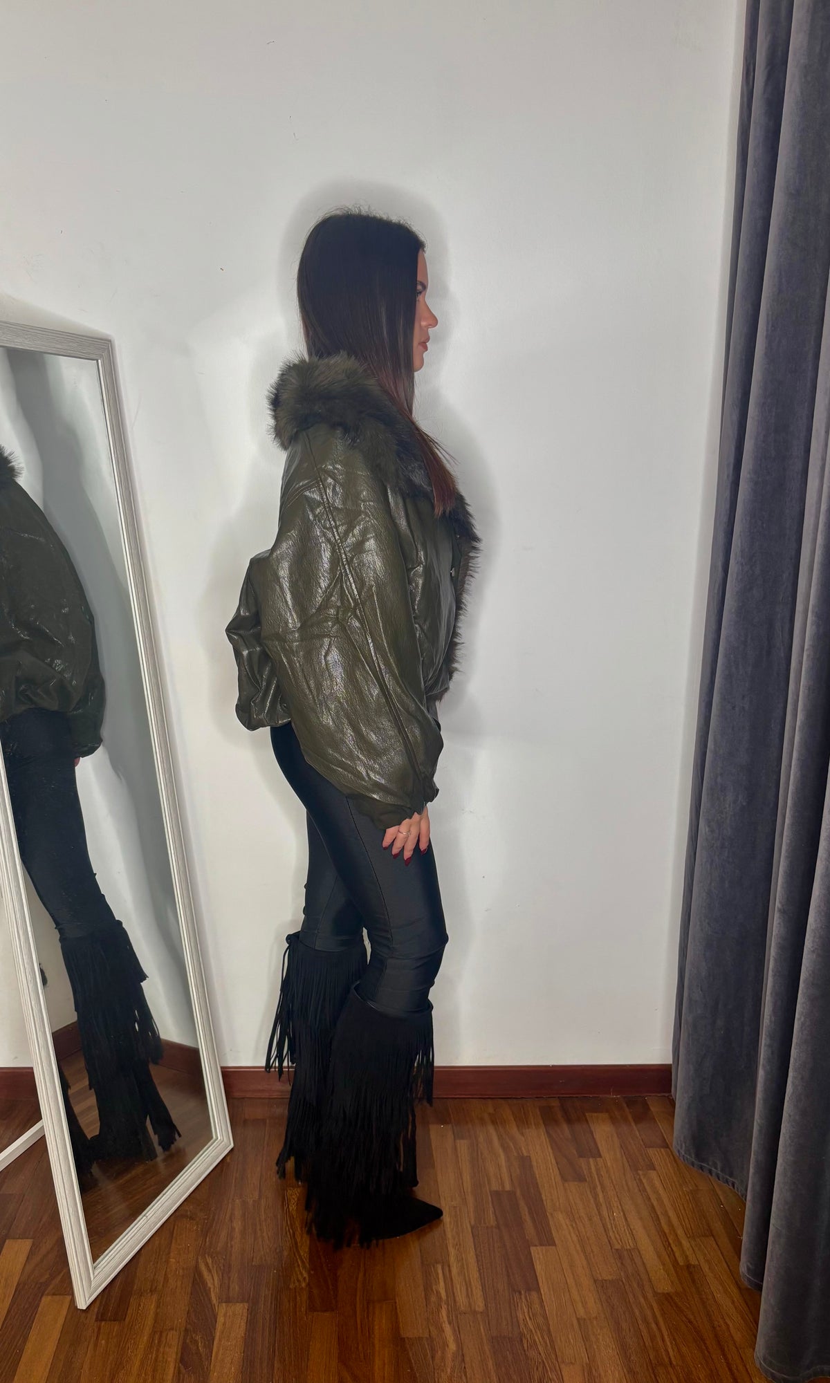 Pelliccia eco reversibile Giorgie