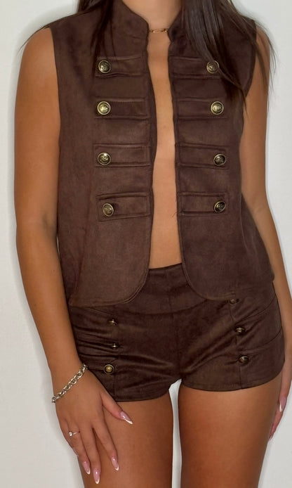 Gilet Button