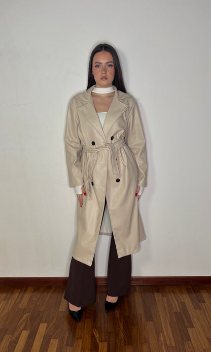 Trench eco-pelle