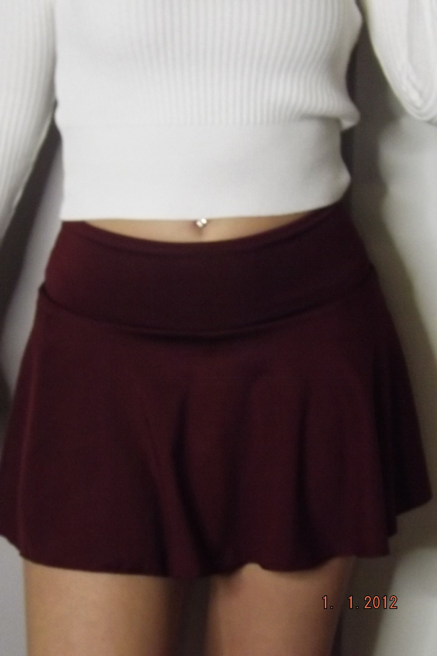 Gonna con pantaloncino