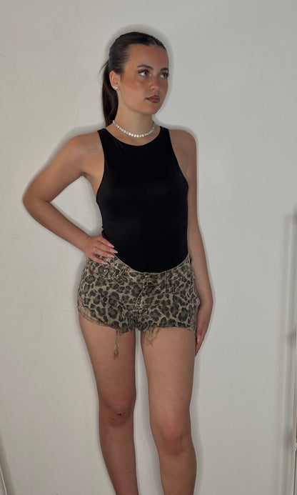 Shorts Jeans Animalier