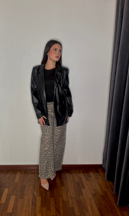 Blazer ecopelle